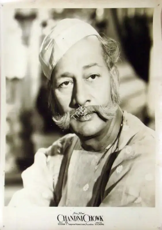 Keki Mistry (Cinematographer), Chandni Chowk, 1954, Lobby Card
