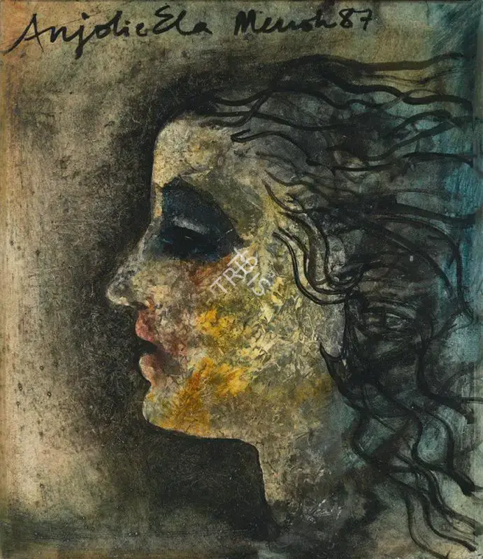 Anjolie Ela Menon (Artist), Untitled, 1987, Painting