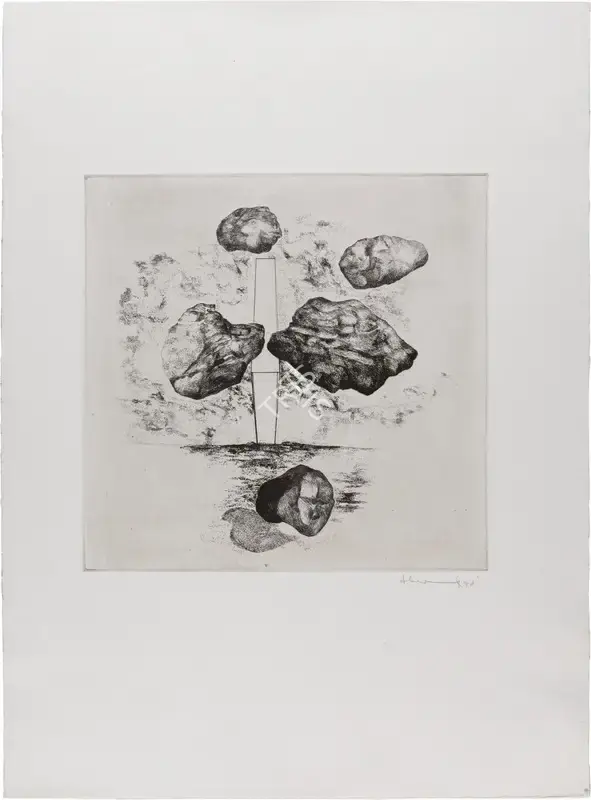 Devraj Dakoji (Artist), Untitled, 1978, Graphic Art