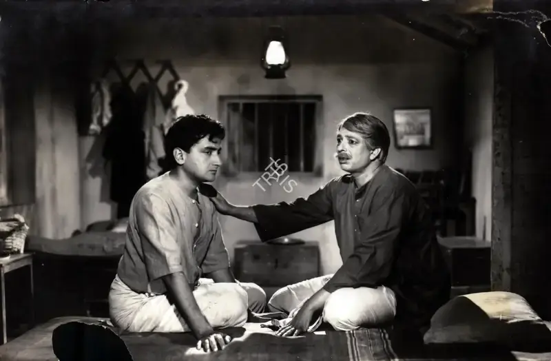 Hem Chunder (Director), Teen Bhai, 1955, Photographic Still