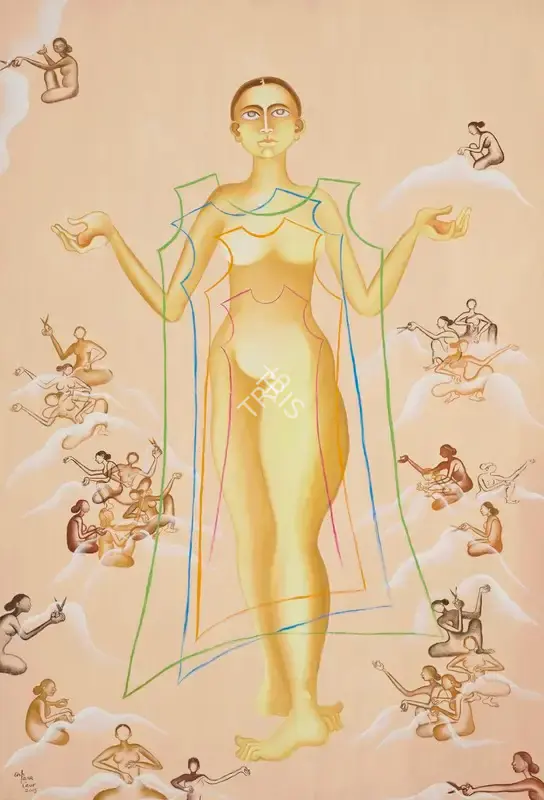 Arpana Caur (Artist), Body is Just a Garment, 2005, Painting