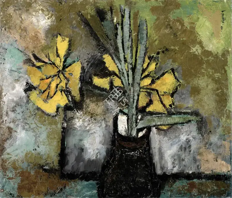 B. Prabha (Artist), Untitled, 1960, Painting