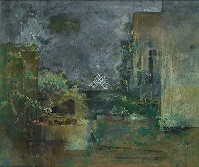 Ganesh Haloi (Artist), Untitled, Painting