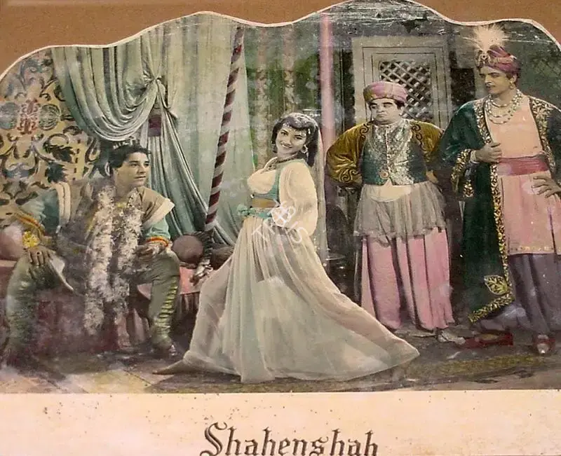 Amiya Chakravarty (Director), Shahenshah, 1953, Lobby Card