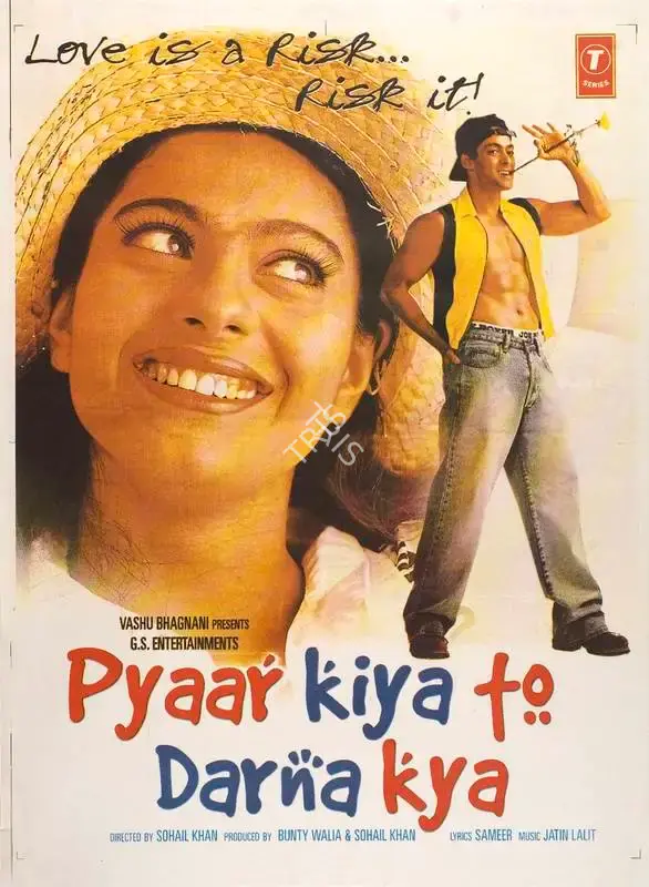 Sohail Khan (Producer), Pyaar Kiya To Darna Kya, 1998, Full Sheet Poster
