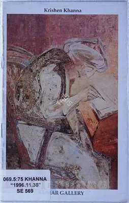 Krishen Khanna (Artist), Krishen Khanna, 1996, Solo Exhibition Catalogue