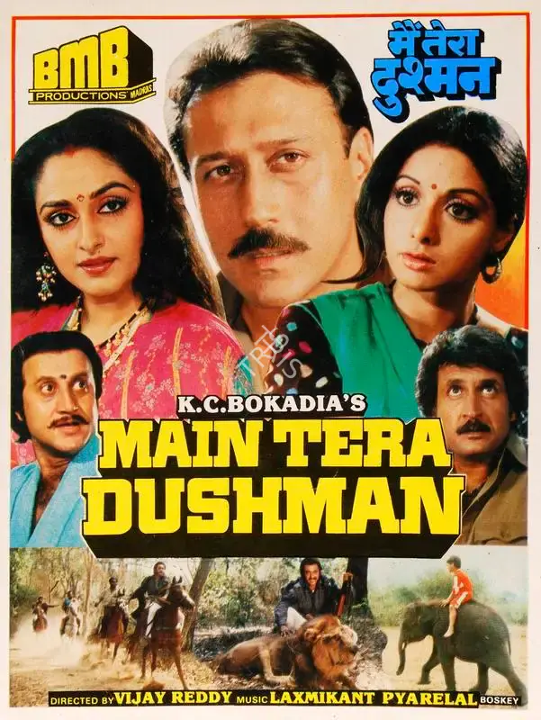 K.C. Bokadia (Producer), Main Tera Dushman, 1989, Song-Synopsis Booklet