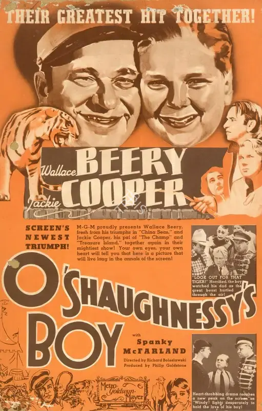 Richard Boleslawski (Director), O'Shaughnessy's Boy, 1935, Handbill