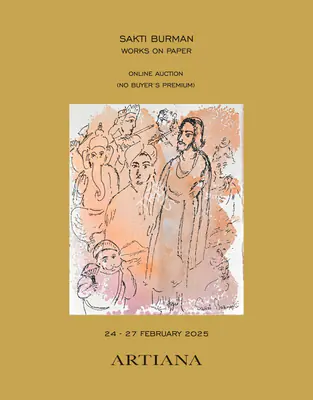 Artiana (Auction House), Sakti Burman, 2025, Auction Catalogue