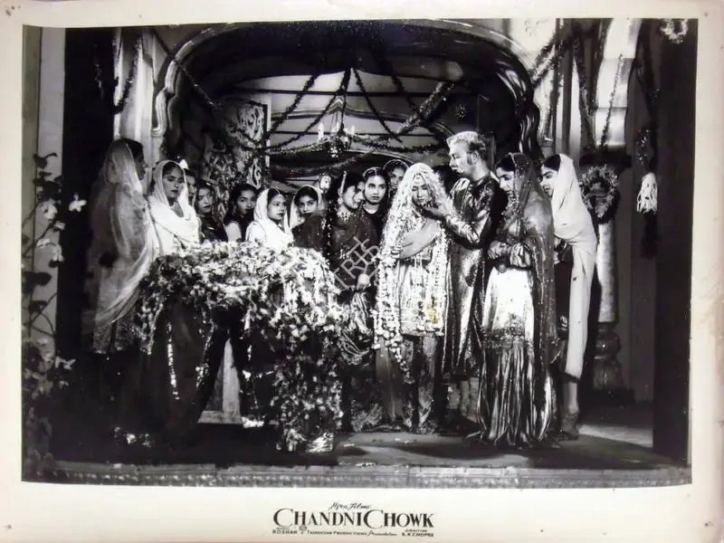 Keki Mistry (Cinematographer), Chandni Chowk, 1954, Lobby Card