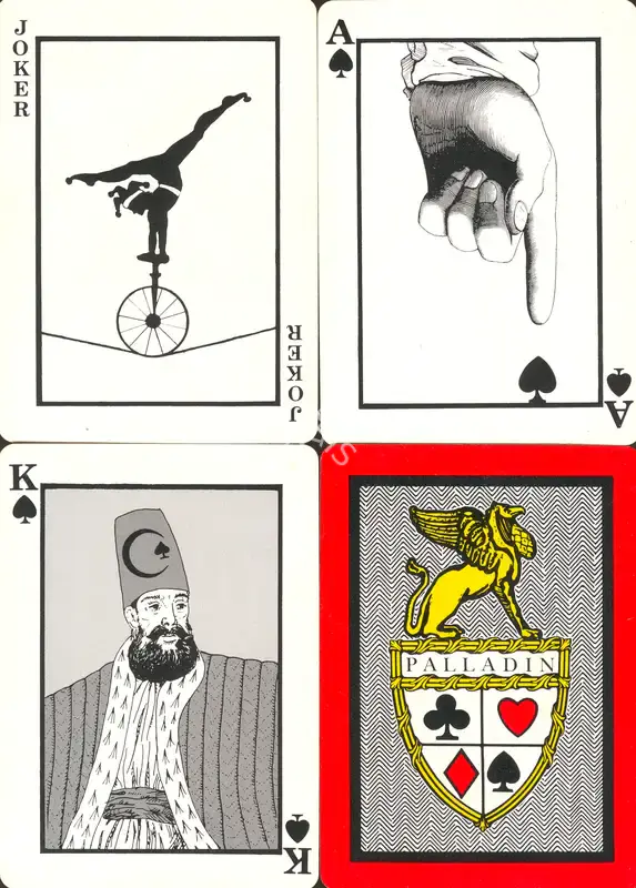 Palladin Transformation Deck, 1983, Playing Cards