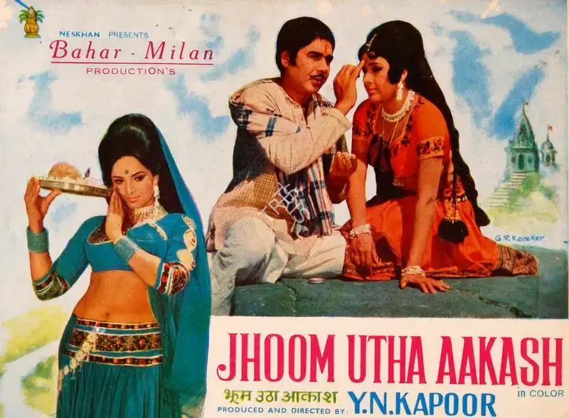 Y.N. Kapoor (Producer), Jhoom Utha Aakash, 1973, Song-Synopsis Booklet