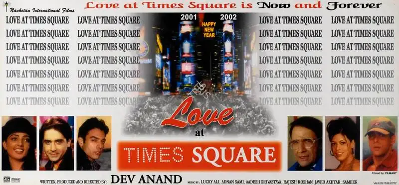Dev Anand (Producer), Love At Times Square, 2003, Lobby Card