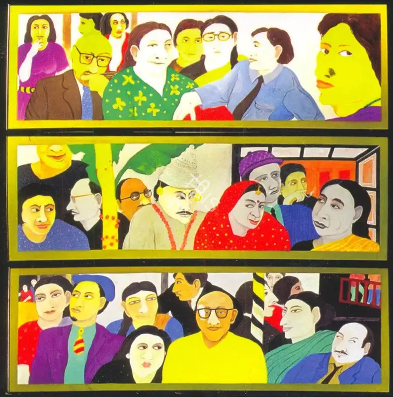 Farhad Hussain (Artist), Marriage Party On 24Th Oct, 2005, Painting