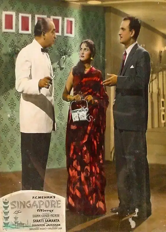 F.C. Mehra (Producer), Singapore, 1960, Lobby Card