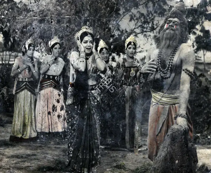 Anant Wadadeker (Cinematographer), Mahasati Savitri, 1973, Photographic Still