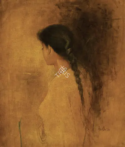 Arup Das (Artist), Untitled, 2001, Painting
