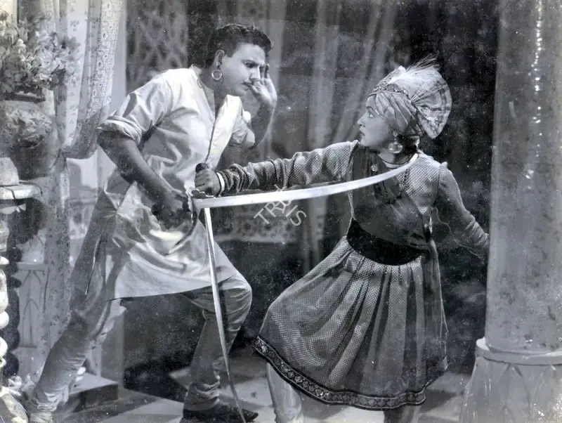 Dhirubhai Desai (Producer), Oonchi Haveli, 1955, Photographic Still