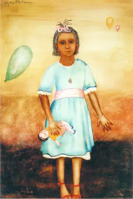 Anjolie Ela Menon (Artist), Manorama's Birthday Party, Painting