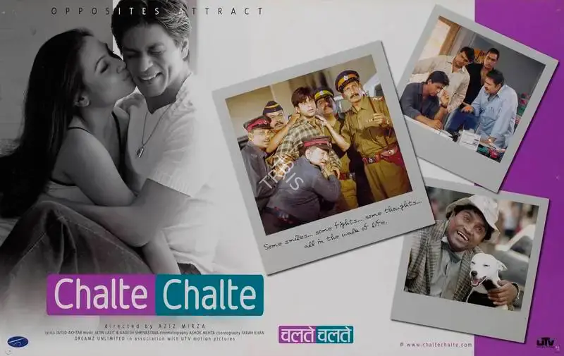 Juhi Chawla (Producer), Chalte Chalte, 2003, Lobby Card