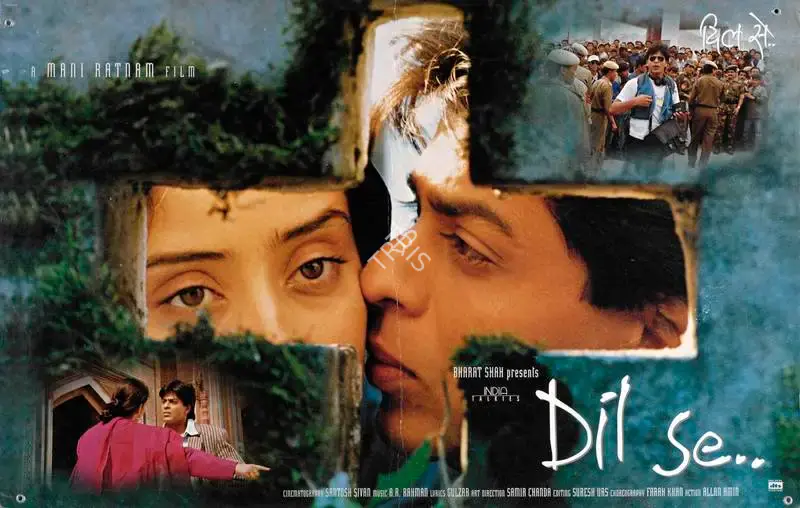 Santosh Sivan (Cinematographer), Dil Se, 1998, Lobby Card