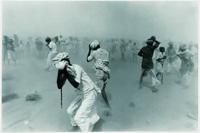 Raghu Rai (Photographer), Dust Storm In Rajasthan, 1975, Contemporary Photograph