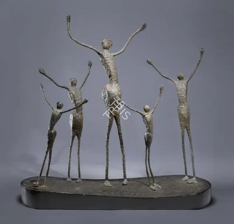 Amar Sehgal (Artist), Uprising, 1957, Sculpture