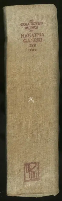 Mahatma Gandhi (Author), The Collected Works of Mahatma Gandhi, 1974, Edited Book