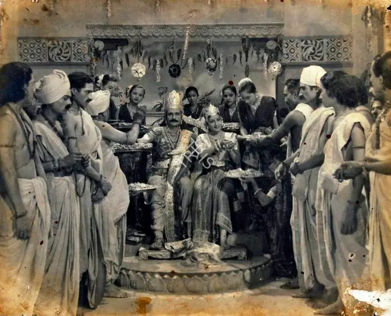 Shanti Kumar (Director), Bhakta Dhruv, 1947, Photographic Still