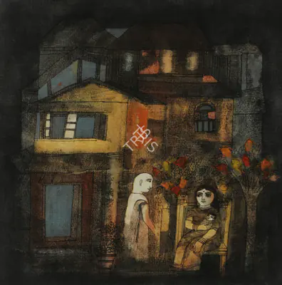 Badri Narayan (Artist), Untitled, 1989, Painting
