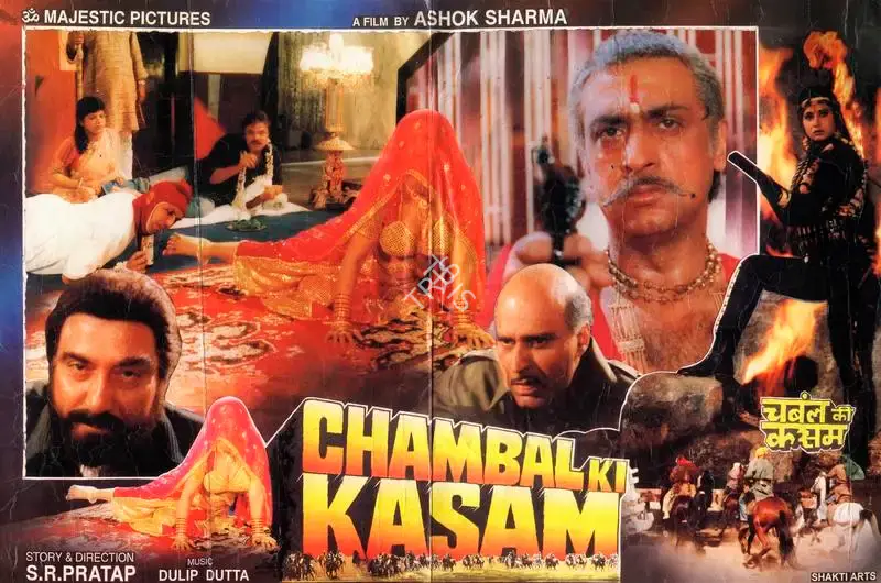 Ashok Sharma (Producer), Chambal Ki Kasam, 1999, Song-Synopsis Booklet