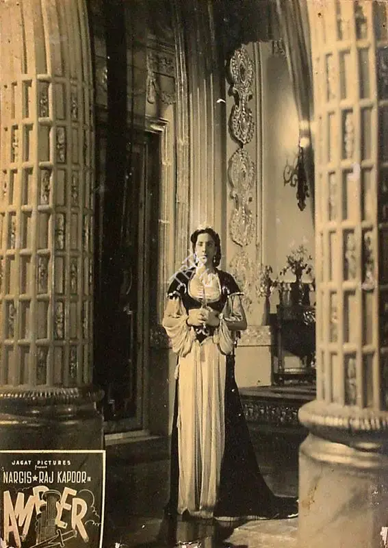 Saju Naik (Cinematographer), Amber, 1952, Lobby Card