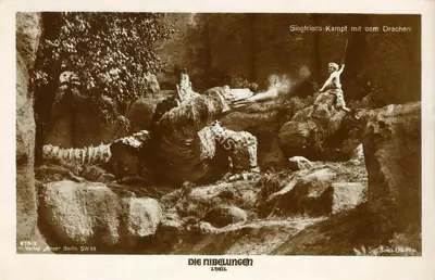 Fritz Arno Wagner (Producer), Die Nibelungen: Kriemhild's Revenge, 1924, Postcard