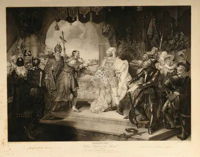 After M. Brown (Artist), King Richard the Second, 1801, Aquatint