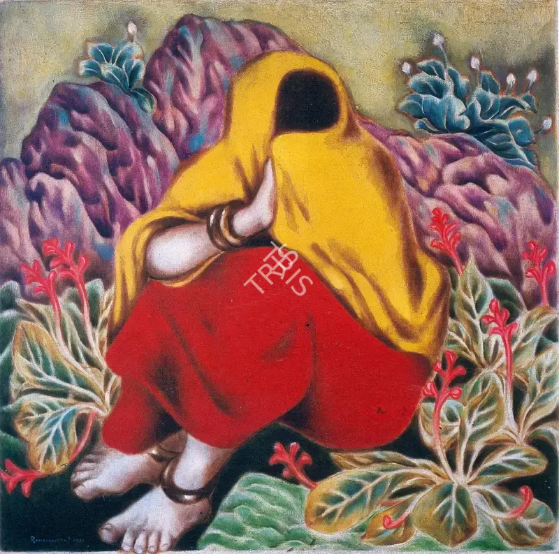 A. Ramachandran (Artist), Untitled, 1981, Painting