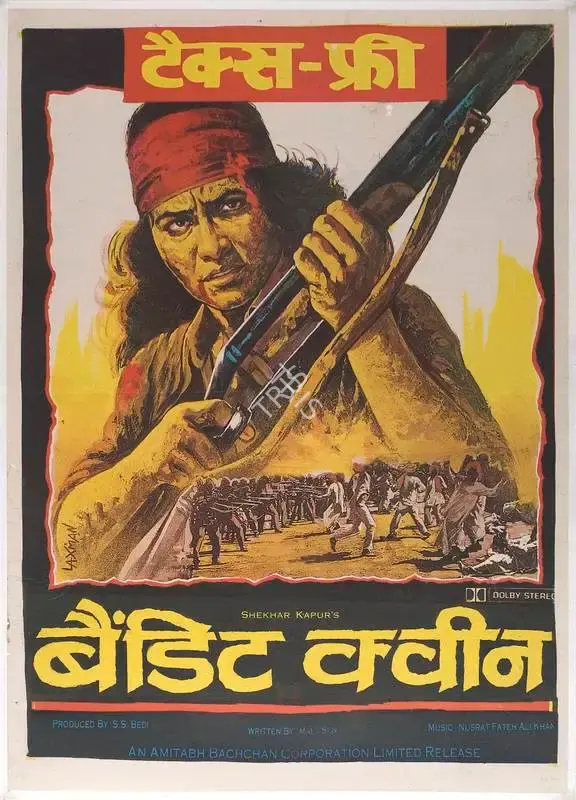 S.S. Bedi (Producer), Bandit Queen, 1994, Full Sheet Poster