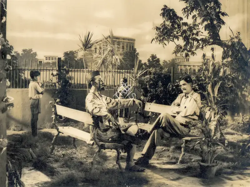 Nitin Bose (Director), Amar Saigal, 1955, Photographic Still
