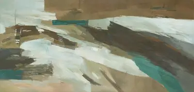 Ramkumar (Artist). Untitled, 1970s | Painting, Pu.Onl/12.03.26, 2026 · Pundole