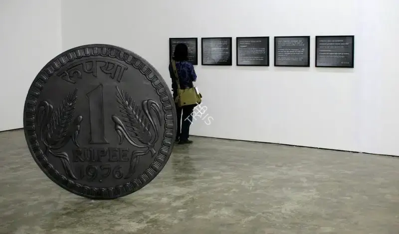 Kallat, Jitish (Artist). Death of Distance, 2007 | Sculpture, Sa.Onl/10.12.19, 2019 · Saffronart