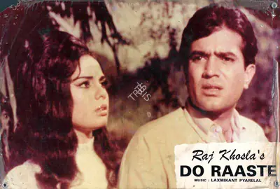 V.Gopi Krishna (Cinematographer), Do Raaste, 1969, Lobby Card