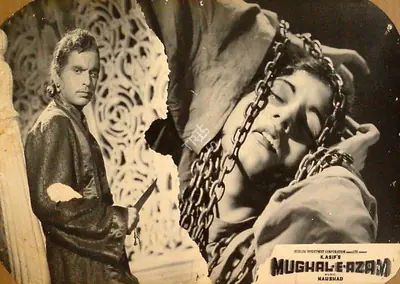 R.D. Mathur (Cinematographer), Mughal E Azam, 1960, Lobby Card