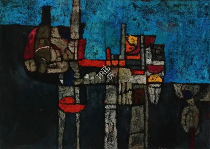 Satish Gujral (Artist), Untitled, 1963, Painting