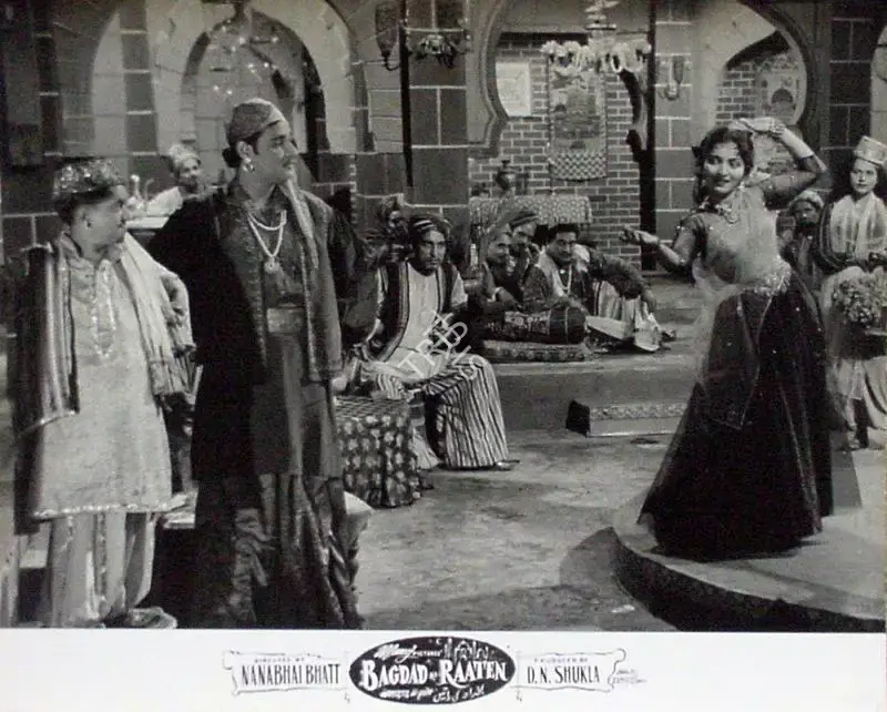 D.N. Shukla (Producer), Bagdad Ki Raaten, 1962, Lobby Card