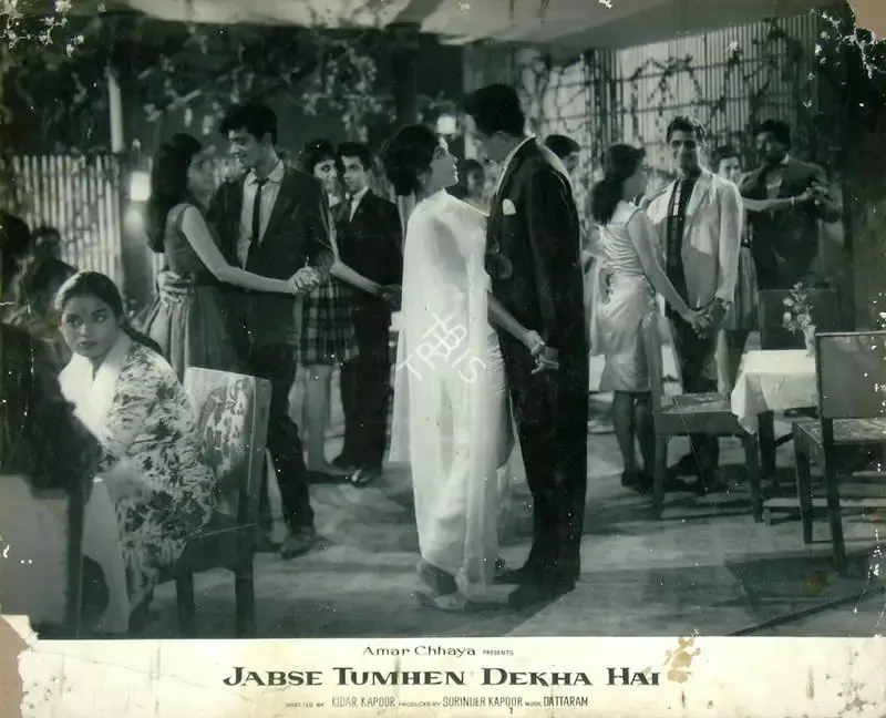 Surinder Kapoor (Producer), Jabse Tumhen Dekha Hai, 1963, Lobby Card