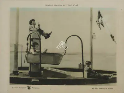 Edward F. Cline (Director), The Boat, 1921, Lobby card