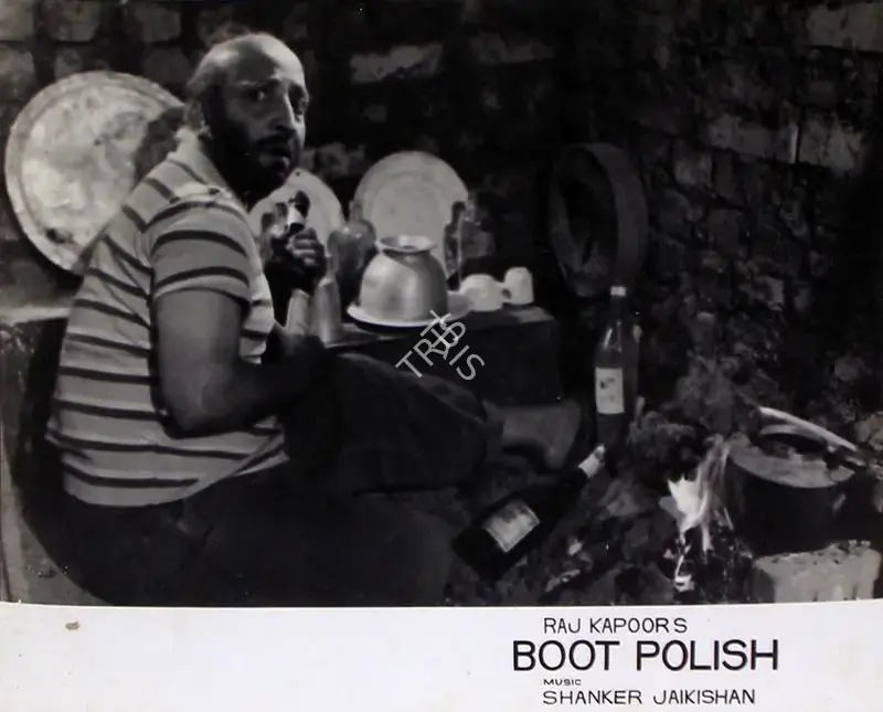 Taru Dutt (Cinematographer), Boot Polish, 1954, Lobby Card