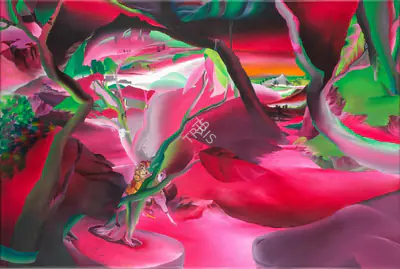 Nabibaksh Mansoori (Artist), Everything your Heart Desires, 2019, Painting