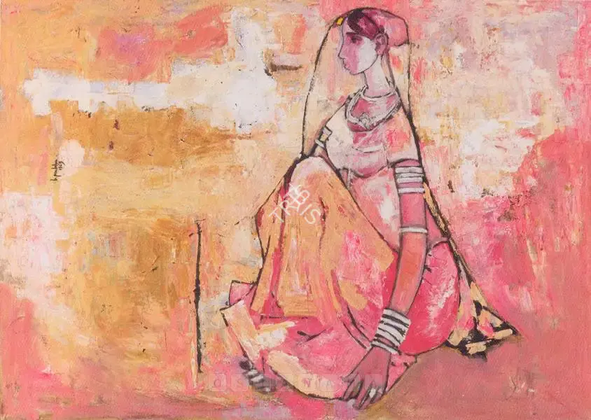 B. Prabha (Artist), Untitled, 1963, Painting