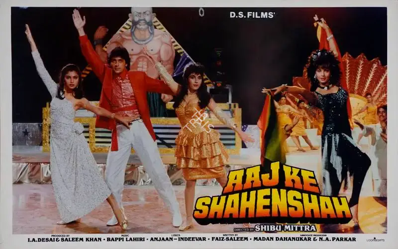 I.A. Desai (Producer), Aaj Ke Shahenshah, 1990, Lobby Card
