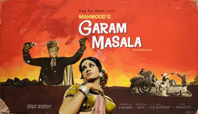 C. Mohan (Producer), Garam Masala, 1972, Showcard